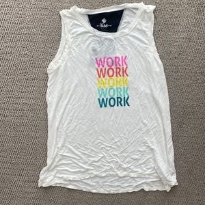 Luluaroe tech rainbow workout tank